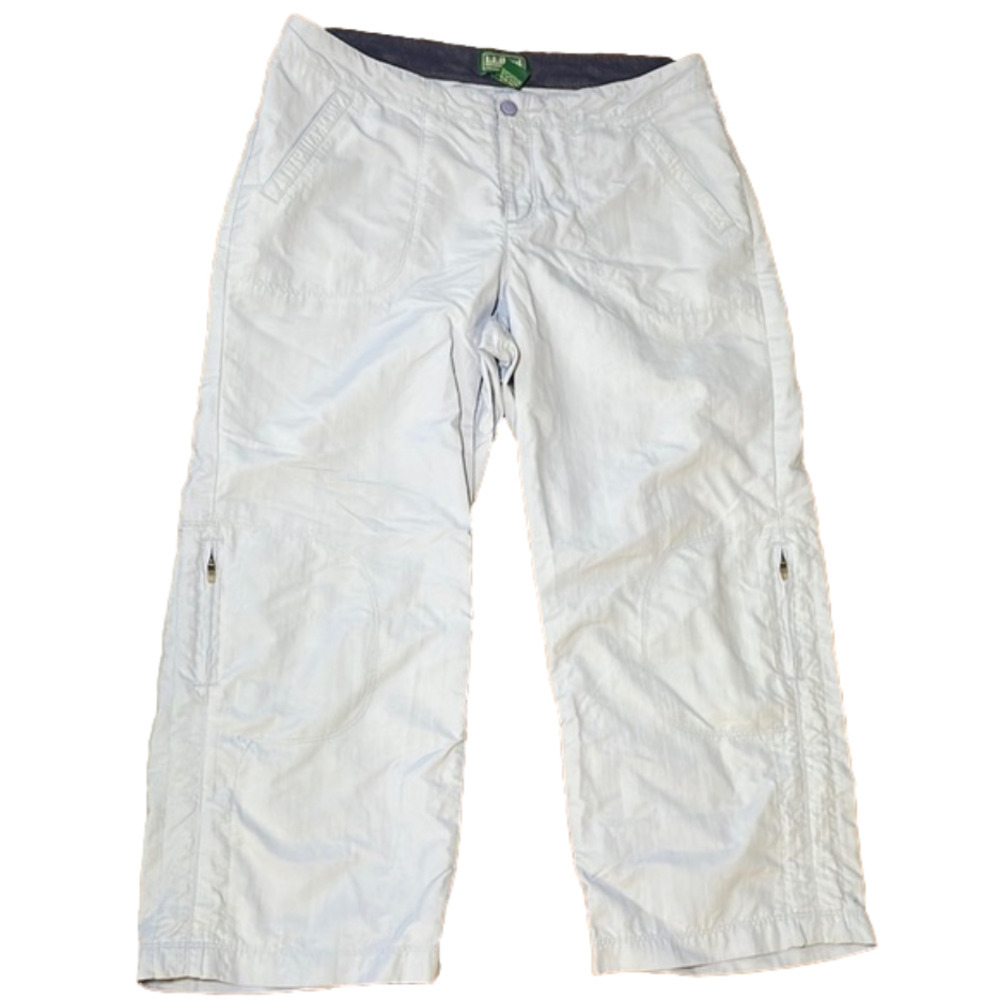 Ll Bean Lavender Capris Size 10